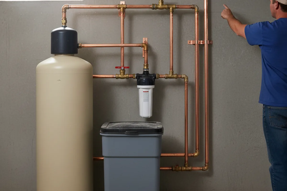 Whole-house water treatment system installed in Moran